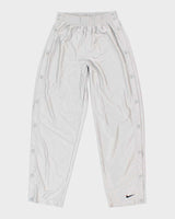 Vintage Men's Grey Nike Popper Pants - M
