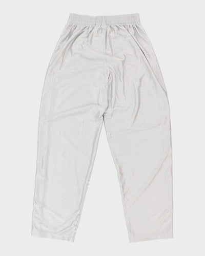 Vintage Men's Grey Nike Popper Pants - M