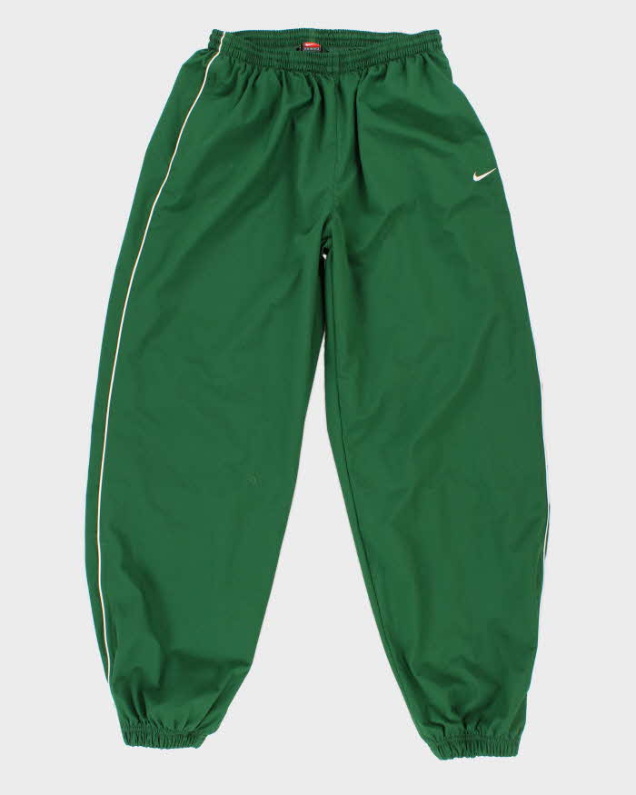 00s Nike Green Track Bottoms - L