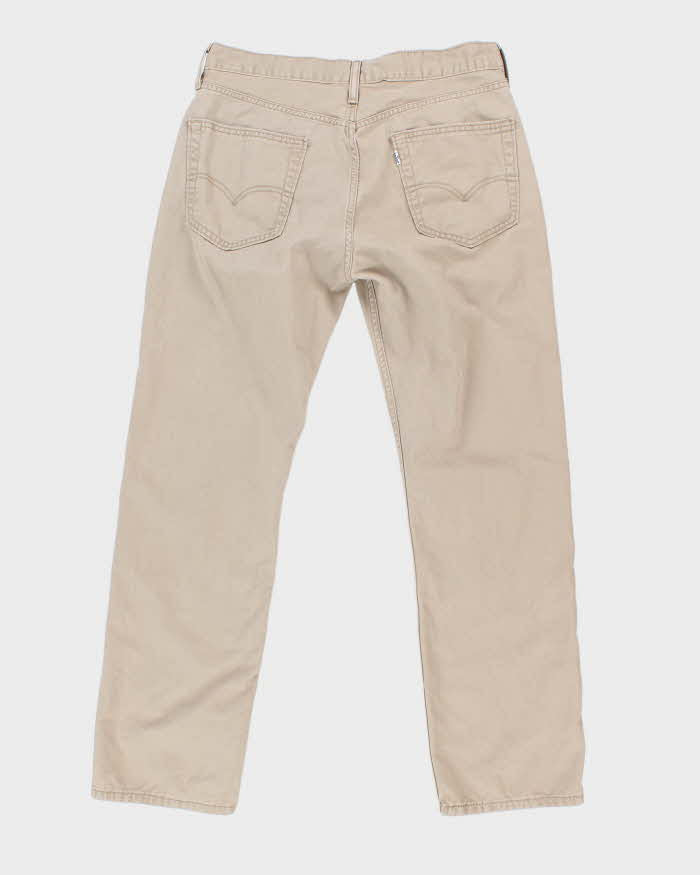 Levi's White Tab Beige Trousers - W33 L30