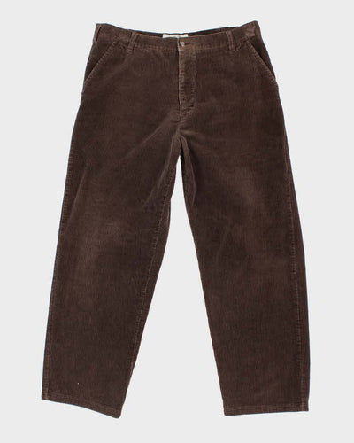 Vintage 90s Penman's Brown Corduroy Trousers - W36 L31