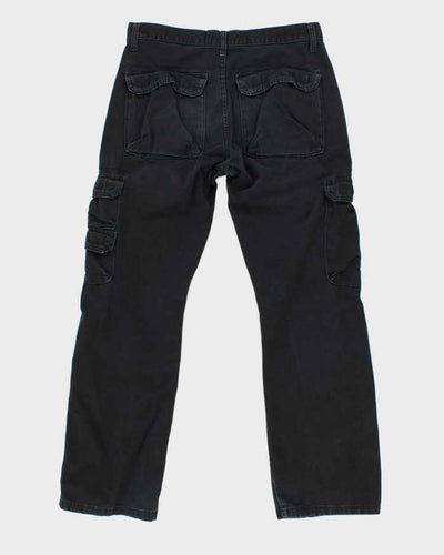 Vintage Men's Black Wrangler Cargo Pants - W30 L30