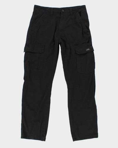 Vintage Men's Black Wrangler Cargo Pants - W30 L32