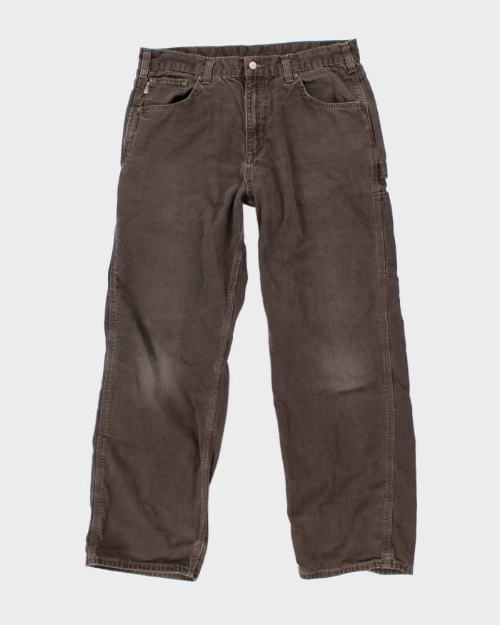 Vintage Carhartt Brown Workwear Trousers - W34 L30