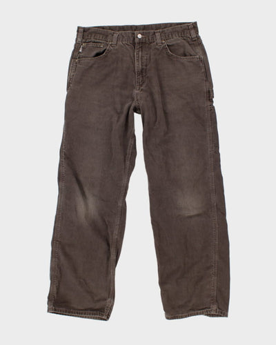 Vintage Carhartt Brown Workwear Trousers - W34 L30