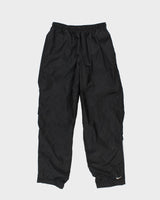 00s Nike Black Tracksuit Bottoms - S