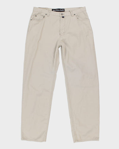 00s Nautica Beige Trousers - W36 L32