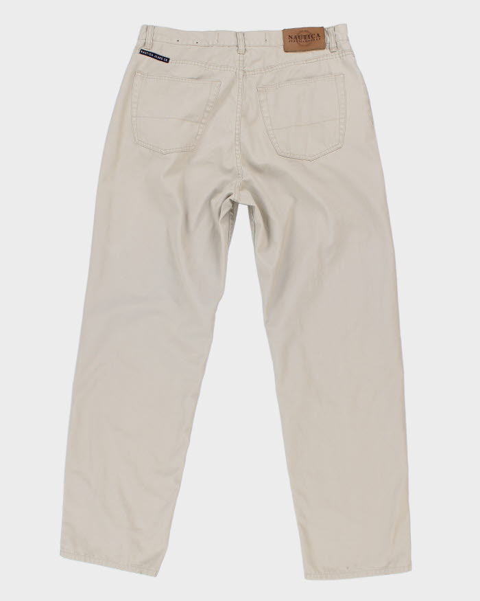 00s Nautica Beige Trousers - W36 L32