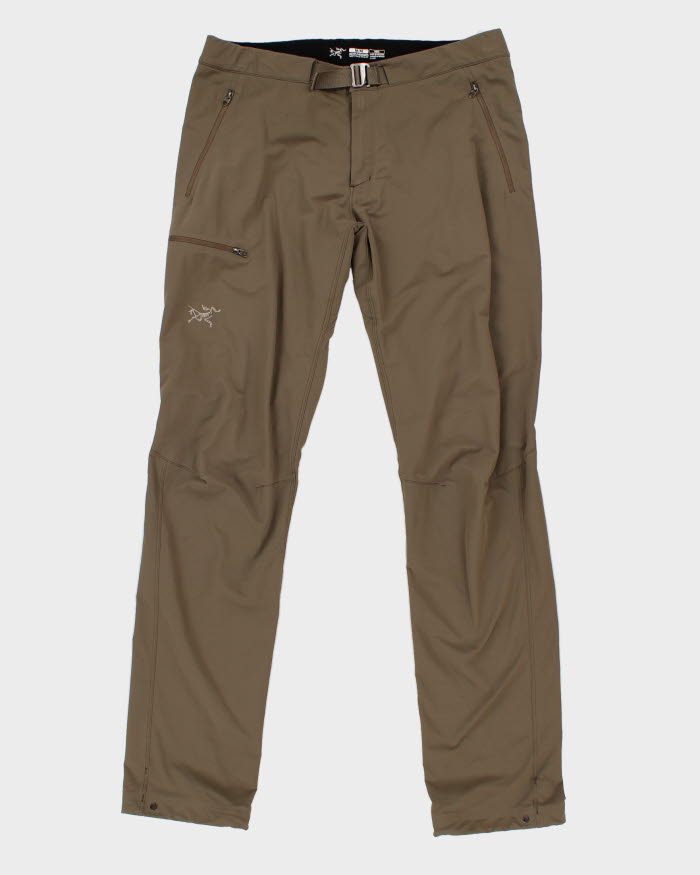 Arc'teryx Khaki Belted Outdoor Trousers - M