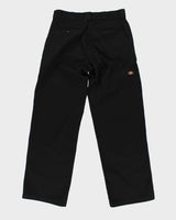 00s Dickies Loose Fit Black Trousers - W32 L32