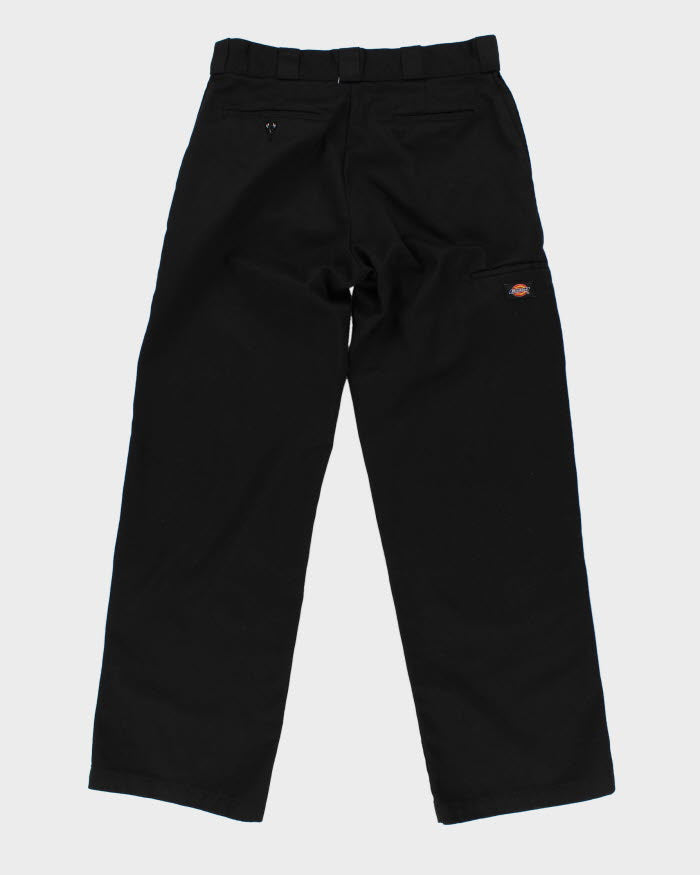 00s Dickies Loose Fit Black Trousers - W32 L32