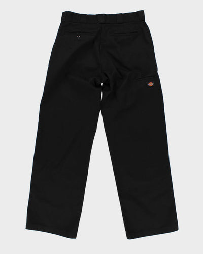 00s Dickies Loose Fit Black Trousers - W32 L32