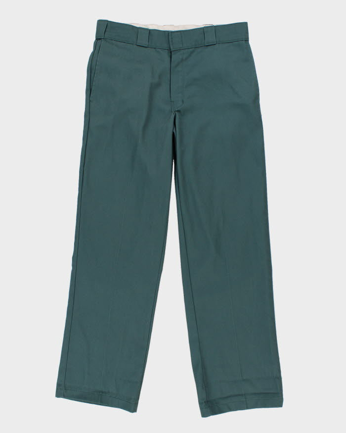 00s Dickies 874 Green Trousers - W32 L30