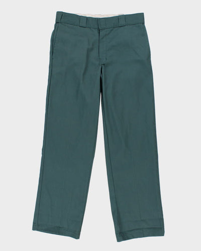 00s Dickies 874 Green Trousers - W32 L30