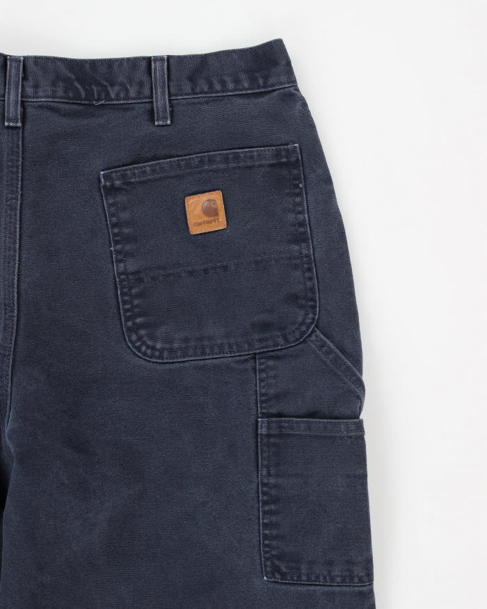 Vintage Carhartt Navy Workwear Trousers - W36 L31