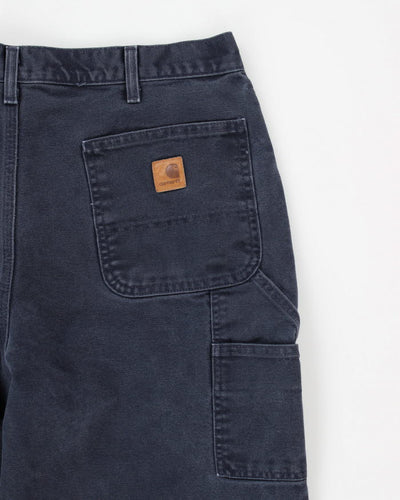 Vintage Carhartt Navy Workwear Trousers - W36 L31
