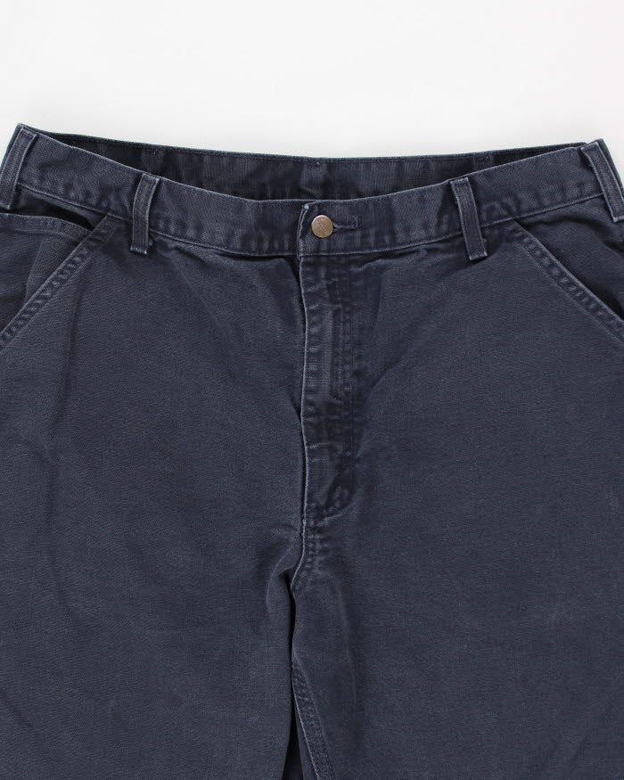 Vintage Carhartt Navy Workwear Trousers - W36 L31