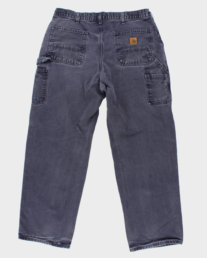 Vintage Carhartt Blue Workwear Trousers - W34 L30