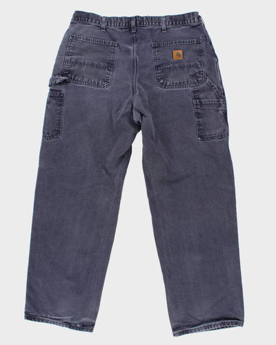 Vintage Carhartt Blue Workwear Trousers - W34 L30