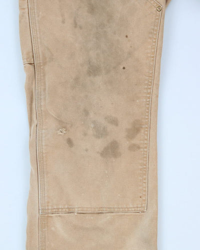 Vintage Carhartt Double Knee Brown Workwear Trousers - W28 L28