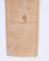 Vintage Carhartt Double Knee Brown Workwear Trousers - W28 L28