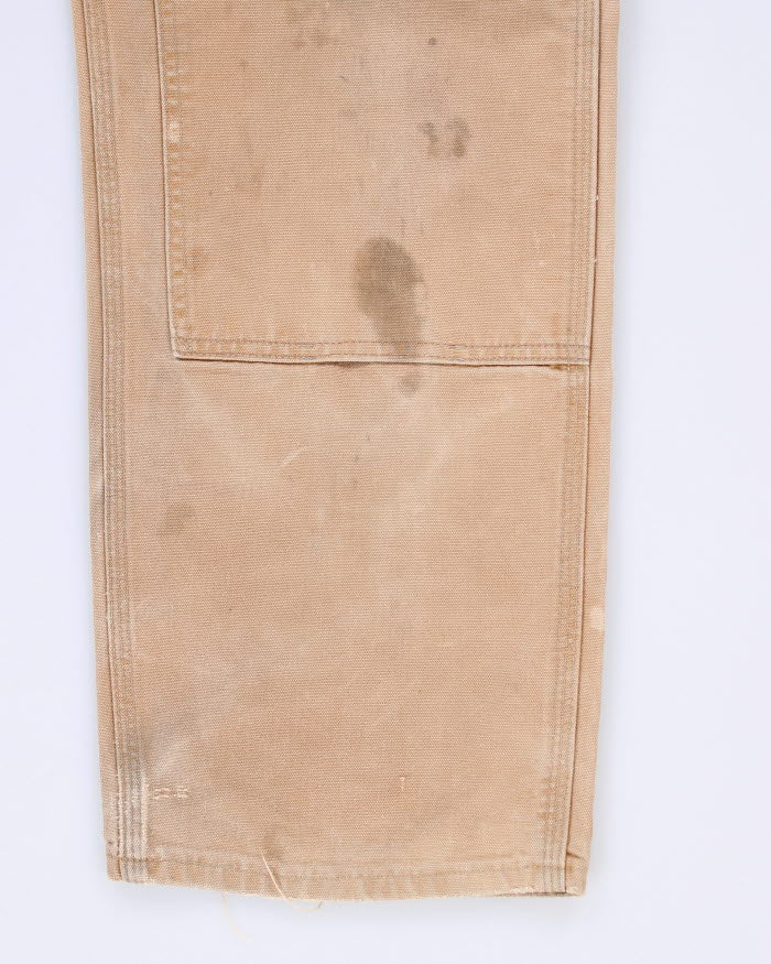 Vintage Carhartt Double Knee Brown Workwear Trousers - W28 L28