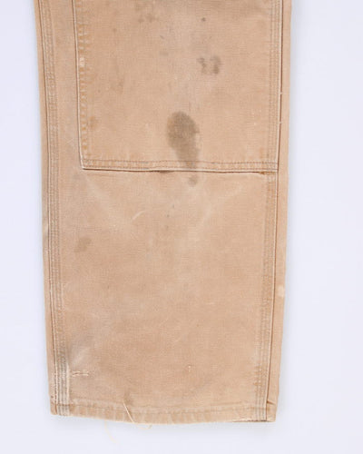 Vintage Carhartt Double Knee Brown Workwear Trousers - W28 L28