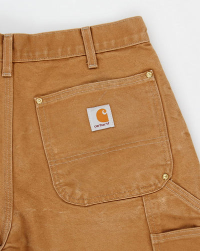 Vintage Carhartt Double Knee Brown Workwear Trousers - W30 L29