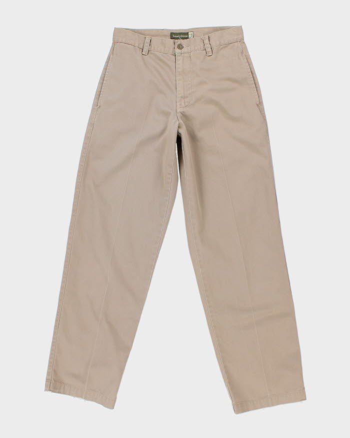 Vintage Men's Beige Chino Trousers - W26 L29
