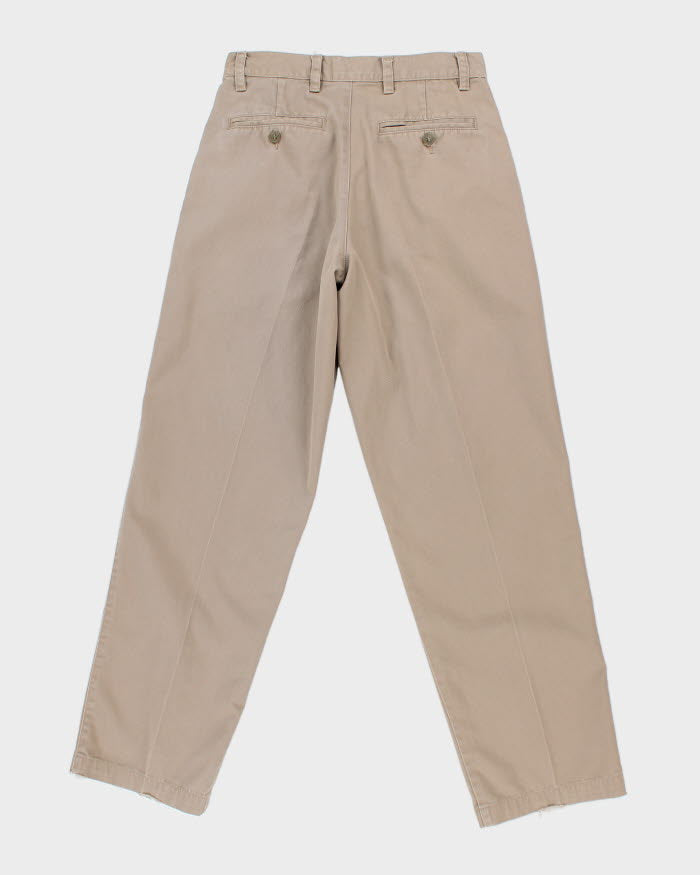 Vintage Men's Beige Chino Trousers - W26 L29
