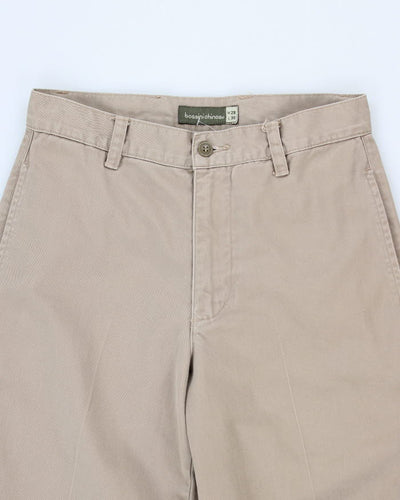 Vintage Men's Beige Chino Trousers - W26 L29