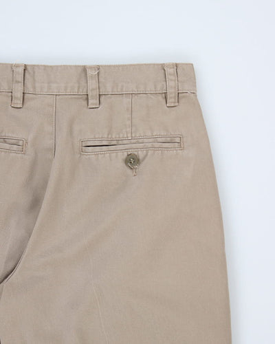 Vintage Men's Beige Chino Trousers - W26 L29