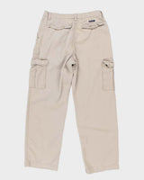 Chaps Beige Cargo Trousers - W34 L30