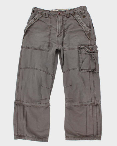 Y2k 00s Fat Face Men's Cargo Trousers - W34 L28