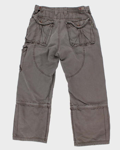 Y2k 00s Fat Face Men's Cargo Trousers - W34 L28