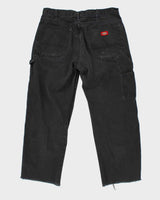 Dickies Black Workwear Trousers W34 L28