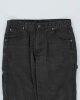 Dickies Black Workwear Trousers W34 L28