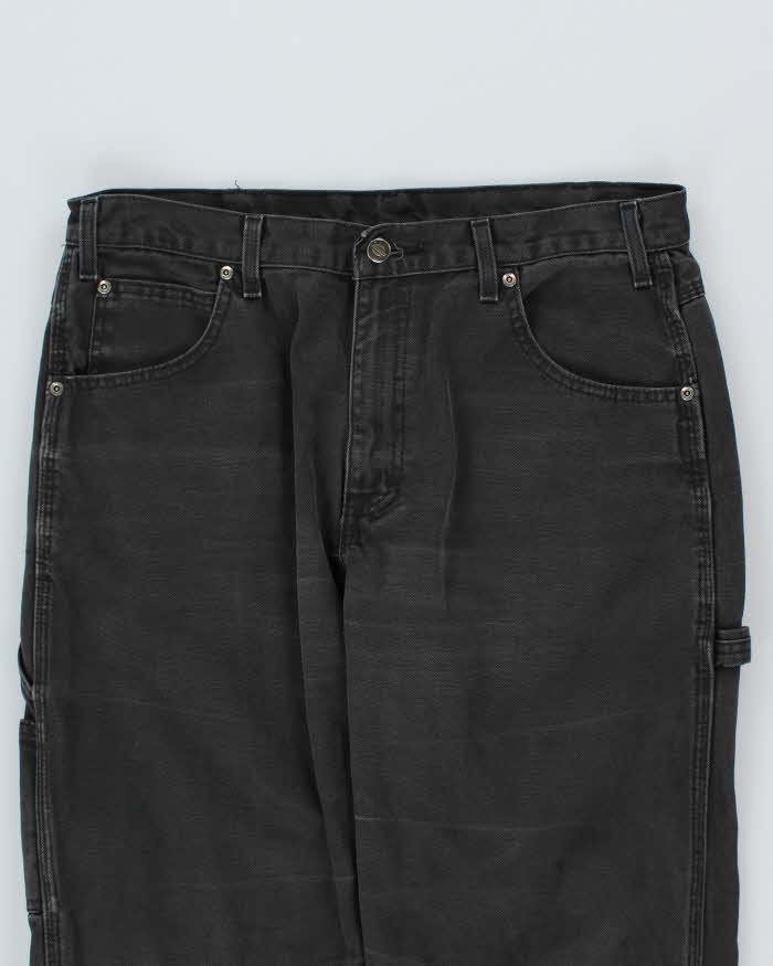 Dickies Black Workwear Trousers W34 L28