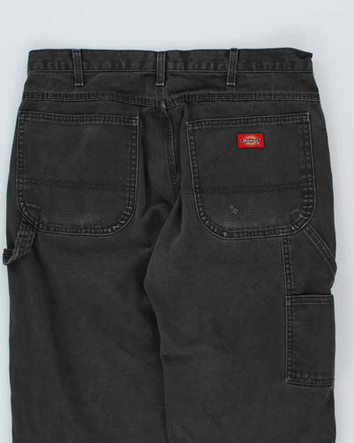 Dickies Black Workwear Trousers W34 L28