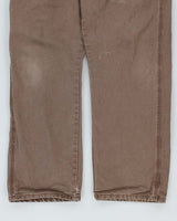 Rustler Brown Workwear Trousers - W34 L30