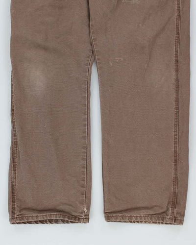 Rustler Brown Workwear Trousers - W34 L30
