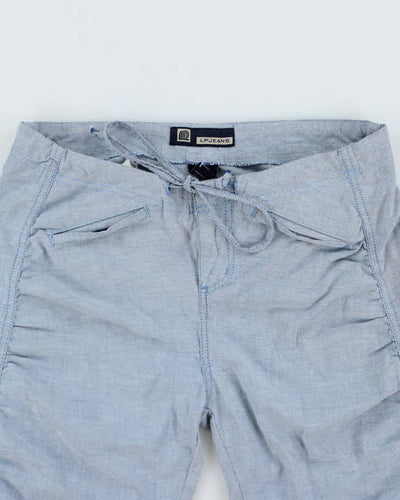 Y2k 00s LP Jeans Blue Capri - W30