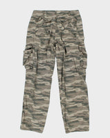 Y2k 00s Side Street Camouflage Trousers - W36 L33
