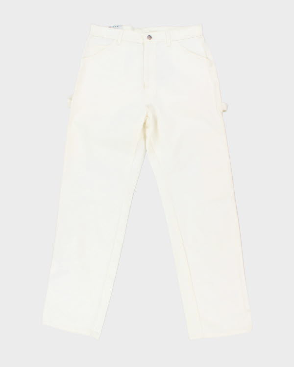 Brand New With Tags Dickies White Carpenter Trousers - W34 L32
