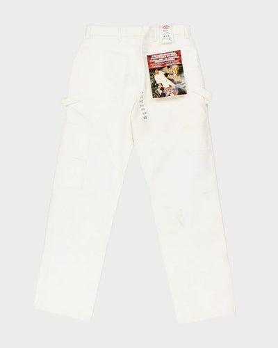 Brand New With Tags Dickies White Carpenter Trousers - W34 L32