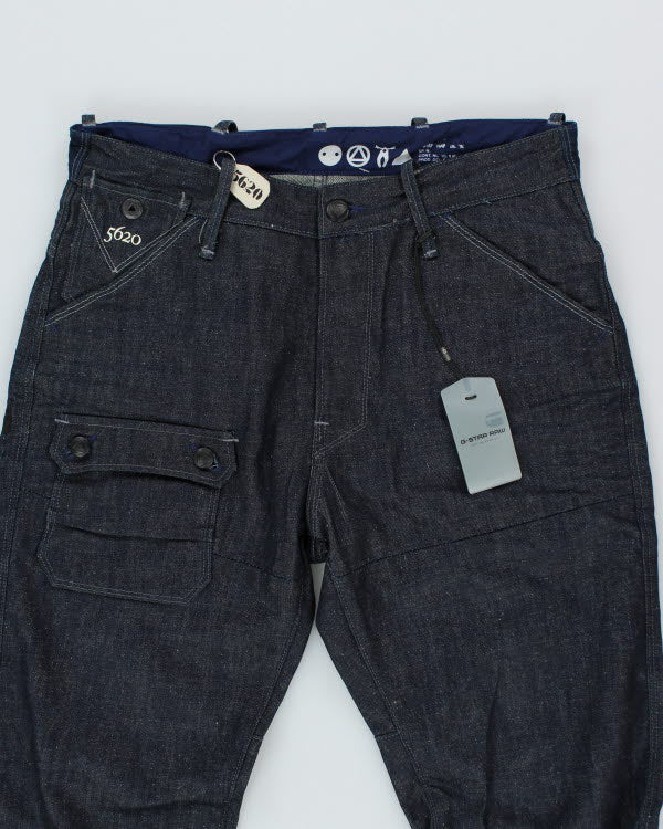 Brand New With Tags G-Star Raw Tapered Indigo Jeans - W32 L34