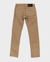 Naked &amp; Famous Weird Guy Beige Selvedge Chino - W34 L35