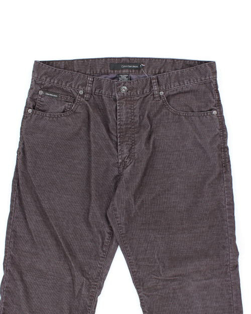 Calvin Klein Cord Trousers - W36 L33