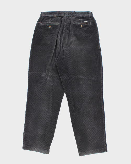 Dockers Grey Cord Trousers - W35 L31