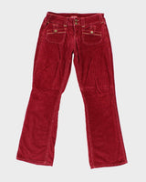 Y2k 00s Be Bop Cord Trousers - W34 L32